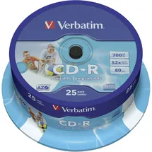 Verbatim CD-R 700MB 52x 25er Spindel