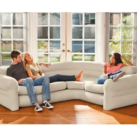 Intex Ecksofa 2-Sitzer Beige