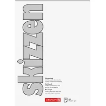 Brunnen Skizzenblock A5 190 g/m2, 50 Blatt)