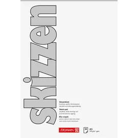 Brunnen Skizzenblock A5 190 g/m2, 50 Blatt)