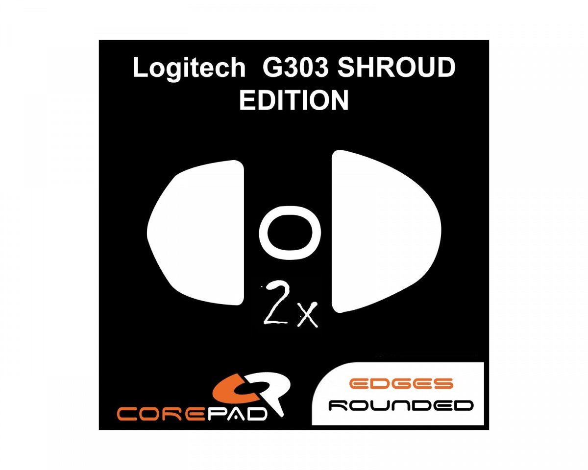 Corepad Skatez PRO für Logitech G303 Shroud Edition