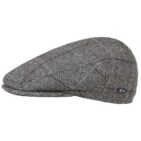 Lipodo Flat Cap (1-St) Schirmmütze mit Schirm, Made in Italy schwarz 57 cm