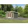 Karibu Gartenhaus Radeburg 2 3,69 x 3,09 m Terragrau