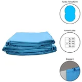 SUMMER FUN Poolfolie 8-Form blau 650x420x120 cm