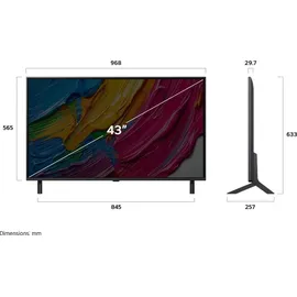 LG 43QNED80A6A 43" 4K QNED MiniLED Smart TV