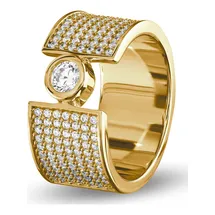 JETTE Ring gold 59