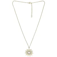 COLLEZIONE ALESSANDRO Kurze Kette " Sun Glow " in golden | Gr.: onesize