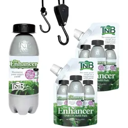 CO2 Dünger Set | Enhancer + 2x Nachfüllpackungen | TNB Naturals