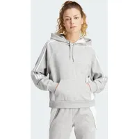 Adidas Tiro 24 Sweat Hoodie Medium Grey Heather / White XS