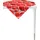 APELT Mitteldecke APELT "7702 SUMMERTIME, Sommerdeko, Sommer" Gr. 2, blau (blau, rot), B:100cm L:100cm, Baumwolle, Tischdecken, Mitteldecke, Digitaldruck
