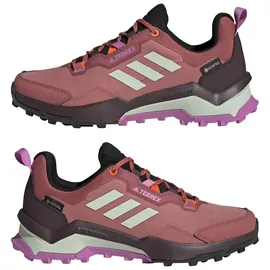 Adidas Terrex AX4 GTX Damen Wonder Red / Linen Green / Pulse Lilac 40