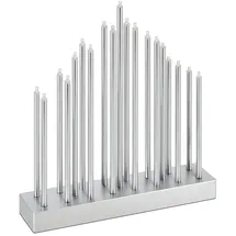 DAPO Klassische LED Stimmungsleuchte 19 flammig H: 28 cm