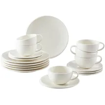 Villeroy & Boch New Moon Kaffeeservice 18-tlg. weiß
