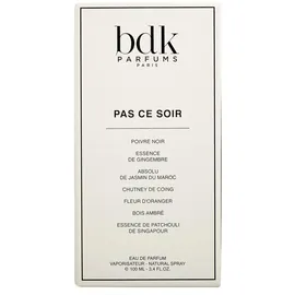 BDK PARFUMS Pas Ce Soir Eau de Parfum 100 ml