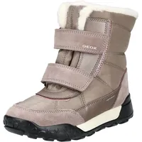 GEOX J TREKKYUP Girl B AB Snow Boot, DK BEIGE, 26 EU