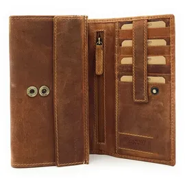 Jockey Club Geldbörse Damen braun