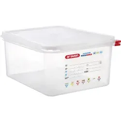 araven GN-Behälter mit Deckel, Polypropylen, GN 1/2 GN1612150 , Volumen: 10 Liter