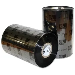 Zebra 2300 Standard Wachs-Farbband 64mm x 74m / Kern 12,7 / schwarz 02300GS06407