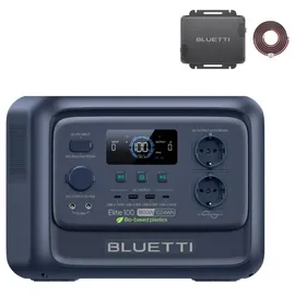 Bluetti Elite 100 V2 Powerstation & Charger 1,02 kWh