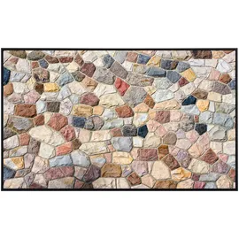 Papermoon Infrarotheizung Abstrakt Steine, sehr angenehme Strahlungswärme bunt