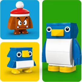 LEGO Super Mario Schneeabenteuer mit Familie Pinguin - Erweiterungsset