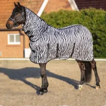 HKM 4669 Fliegendecke Zebra, Halsteil Bauchlatz, Pferdedecke Weidedecke, 95