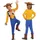 Disney Woody-Kostüm Kinder 4-6 Jahre