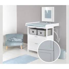 roba Wickelkommode White weiß
