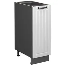 Vicco Apothekerschrank Fame-Line 30 x 51,6 x 82 cm Anthrazit/Weiß