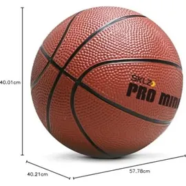 Sklz Pro Mini Basketballkorb fürs Zimmer mit Ball, Basketball Training, Mini Basketball, Mit Schutzpolster und Türhaken, Mehrfarbig, XL (58,4 x 40,6 cm)