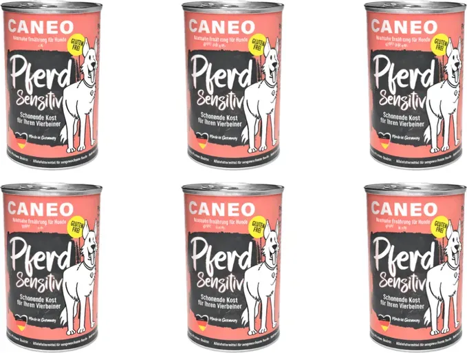 CANEO Pferd sensitiv 6 x 400 g