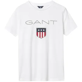 GANT Jungen T-Shirt mit GANT Wappen Print (905114)