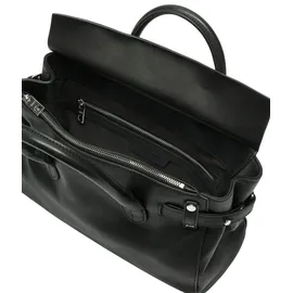 Liebeskind Berlin Geräumige Handtasche Yak-Leder Black