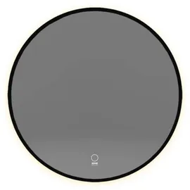 Home Deluxe LED-Spiegel Rund DUBI 80 cm - Beschlagfrei & Dimmbar|Badezimmerspiegel, Badspiegel mit Beleuchtung, Wandspiegel