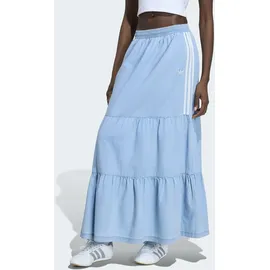 adidas Maxirock Damen Gestreift Blau/Weiß 36