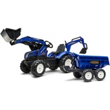 Falk New Holland 3090W Schaukelndes/fahrbares Spielzeug Aufsitztraktor