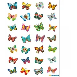Herma: Set Aufkleber - Schmetterlinge