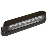 highsider smart Kennzeichenbeleuchtung LED lang Schwarz/Getönt ABS 110x20,5x26mm