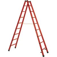 Iller-Leiter Iller GFK Vollkunststoff Stehleiter 2x4 Sprossen