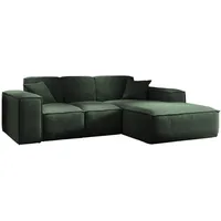 kaiser möbel Ecksofa, Grün Rechts