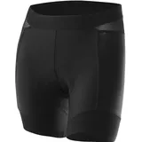 Löffler Damen Bike Light Hotbond Radhose kurz (Größe XL, schwarz