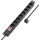 Sygonix Steckdosenleiste 19 Zoll 8fach 1,80 m Schwarz 1 St.