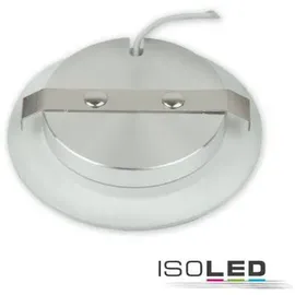 Fiai IsoLED ISOLED Möbeleinbaustrahler MINI AMP, rund, 3W, 120°, 24V DC, 3000K, IP20, dimmbar, Alu gebürstet ISO-115722