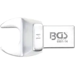 BGS Einsteck-Maulschlüssel 6901-14, 14 mm, Aufnahme 14 x 18