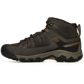 Keen Targhee Iii Mid Waterproof Wanderstiefel, Schwarzes Olive Goldbraun, 43 EU Weit