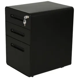 Vinsetto Rollcontainer 48 x 39 x 59 cm schwarz