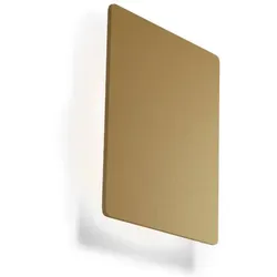 MILES 2.0 CARRE LED Wandlampe - Gold / 2700 Kelvin