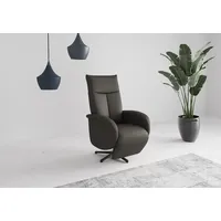 sit&more TV-Sessel Juma grau 75 x 110 x 82 cm mit Drehfunktion & Kopfteilverstellung