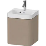 Duravit Happy D.2 Plus Möbelwaschtisch HP4344O75750000 40x36cm, 1 Tür, Anschlag rechts, mit Hahnloch, leinen