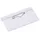 Europel Namenschild mit Nadel Befestigung 75x40mm & 24 Stück 121263